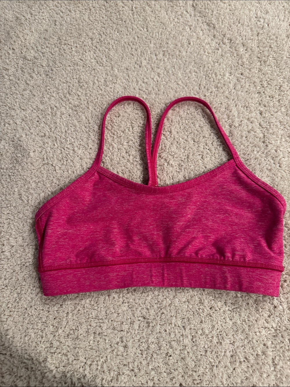 Lululemon Y bra Pink Size 4
